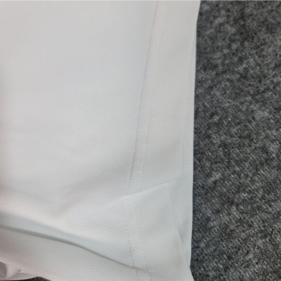 Peter Millar Summer Comfort Blue Jack National Golf Polo Shirt Size L White - Picture 5 of 11